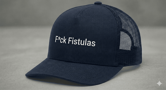F*ck Fistulas Trucker Hat - Front view